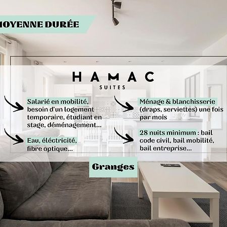 Suite Granges En Rez-De-Jardin Pour 4 Voyageurs Lyon Eksteriør billede