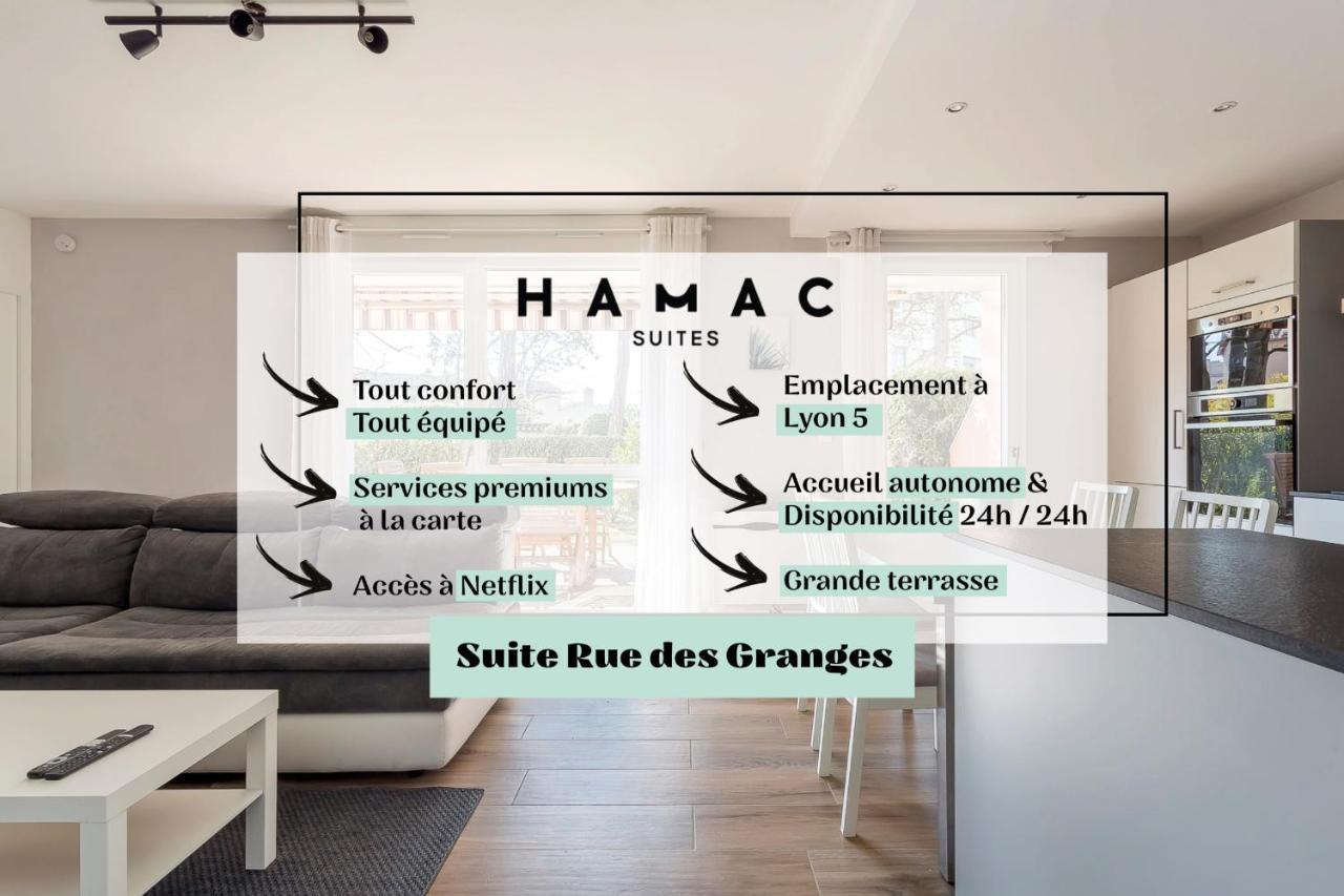 Suite Granges En Rez-De-Jardin Pour 4 Voyageurs Lyon Eksteriør billede